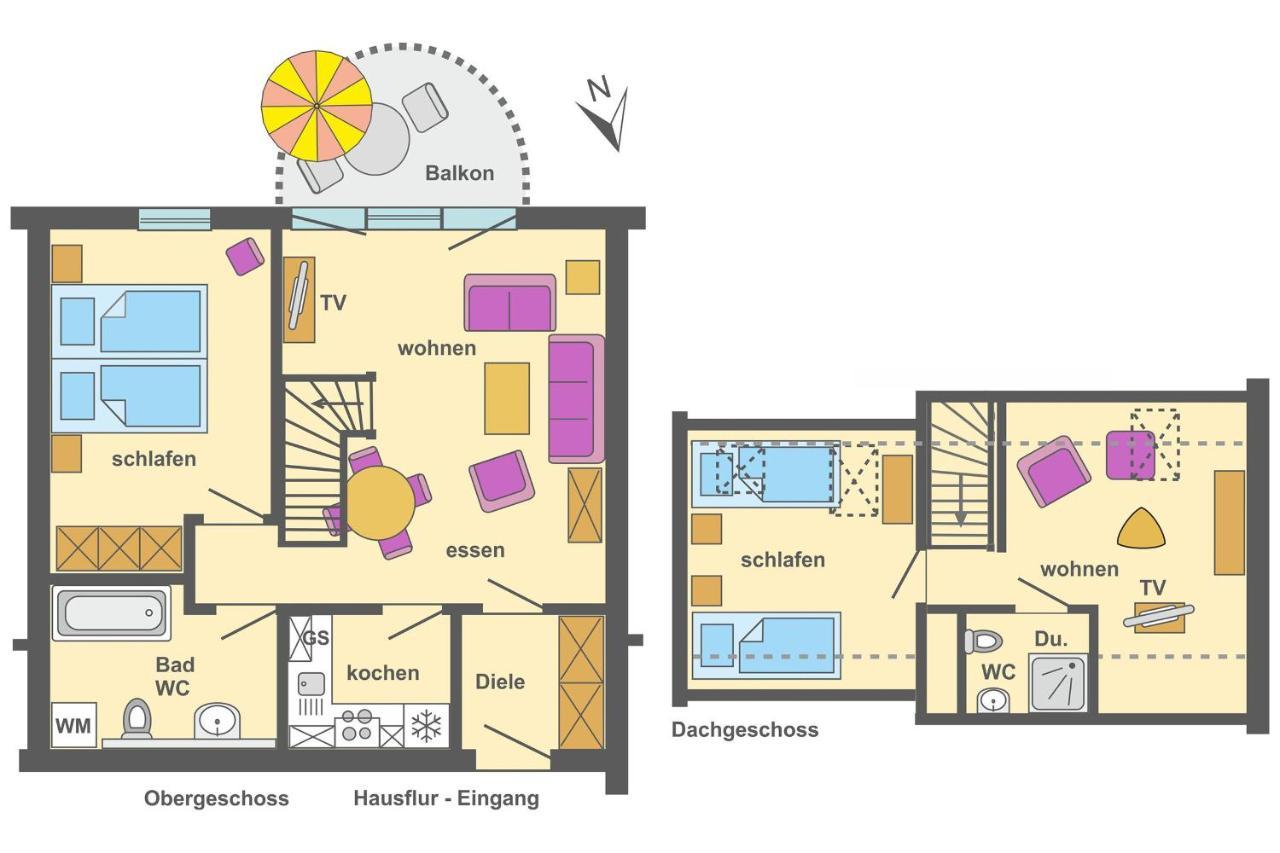Ferienpark Freesenbruch Wohnung 3 5 - Muschelsucher Цингст Экстерьер фото